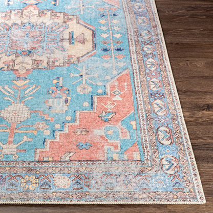 Amelie AML-2318 5' x 7' Machine Woven Washable Area Rug