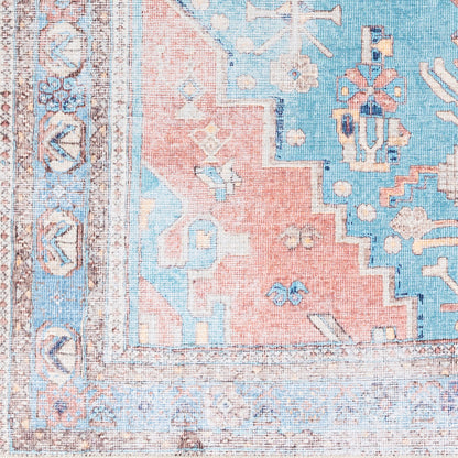 Amelie AML-2318 8ft Runner Machine Woven Washable Runner Rug