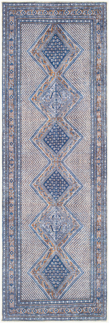 Alfombra de corredor lavable a máquina Amelie AML-2323 de 2,4 m