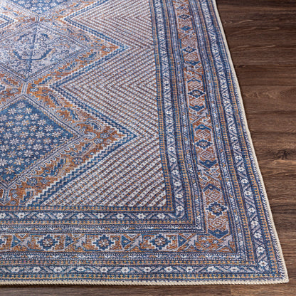 Amelie AML-2323 2' x 3' Machine Woven Washable Accent Rug