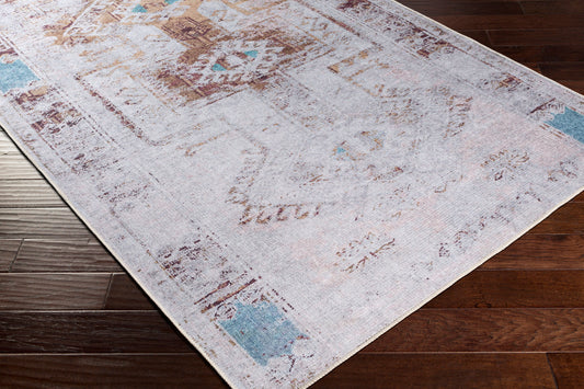 Amelie AML-2324 2' x 3' Machine Woven Washable Accent Rug