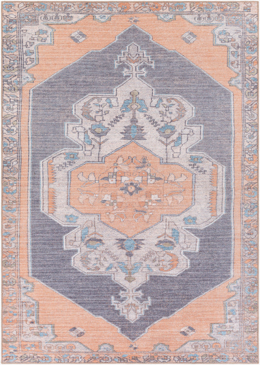 Amelie AML-2327 8' x 10' Machine Woven Washable Area Rug