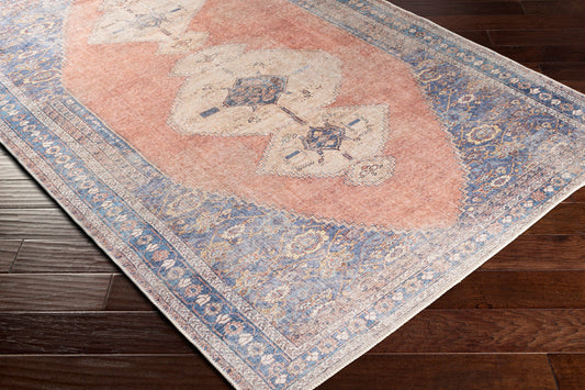 Amelie AML-2328 5' x 7' Machine Woven Washable Area Rug