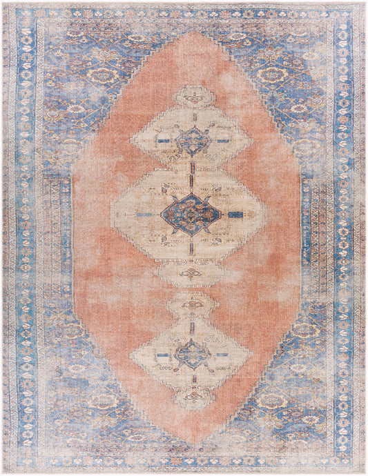 Amelie AML-2328 5' x 7' Machine Woven Washable Area Rug