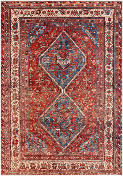 Amelie AML-2332 6' x 9' Machine Woven Washable Area Rug