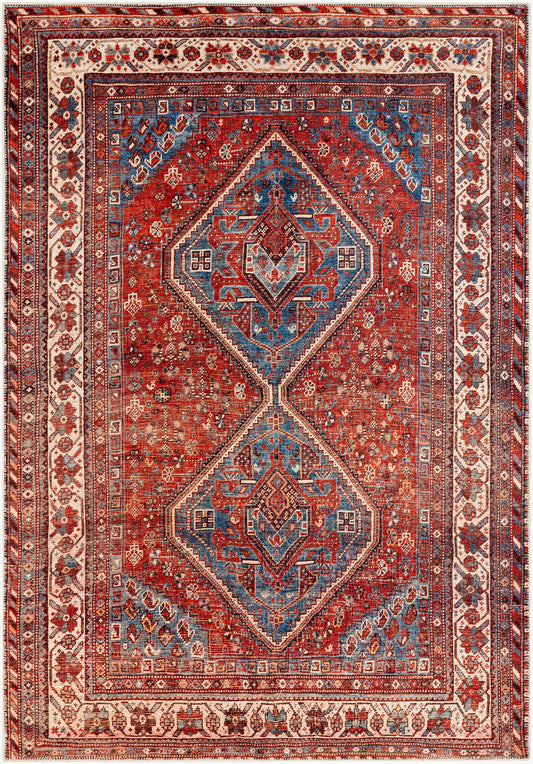 Amelie AML-2332 6' x 9' Machine Woven Washable Area Rug