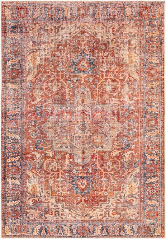 Amelie AML-2334 9' x 12' Machine Woven Washable Area Rug