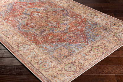 Amelie AML-2336 5' x 7' Machine Woven Washable Area Rug