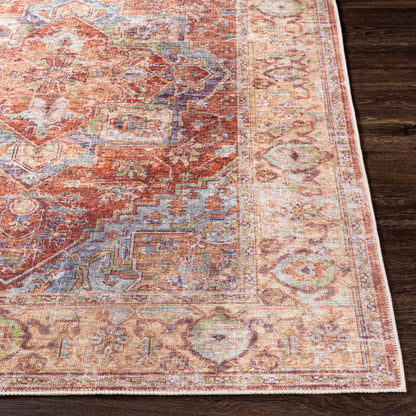 Amelie AML-2336 5' x 7' Machine Woven Washable Area Rug