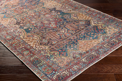 Amelie AML-2337 5' x 7' Machine Woven Washable Area Rug