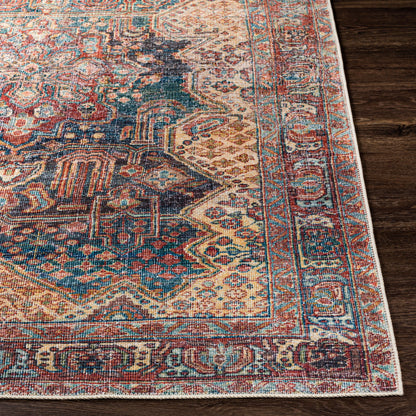 Amelie AML-2337 5' x 7' Machine Woven Washable Area Rug