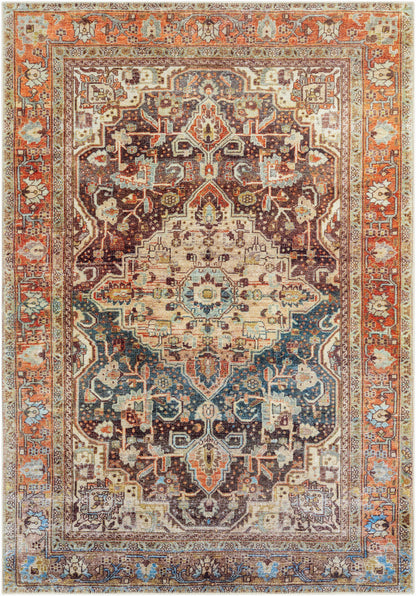 Amelie AML-2343 9' x 12' Machine Woven Washable Area Rug