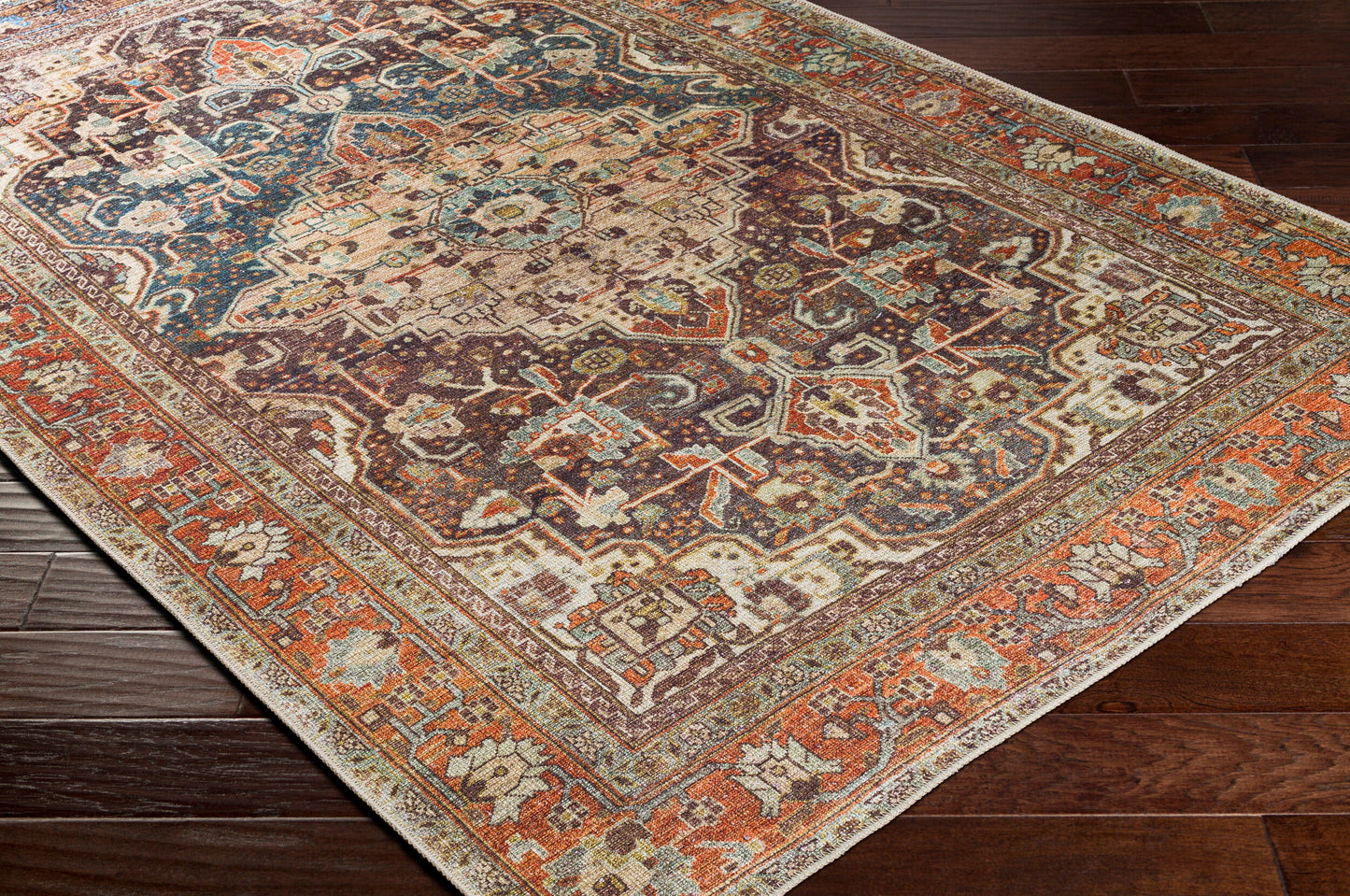 Amelie AML-2343 9' x 12' Machine Woven Washable Area Rug