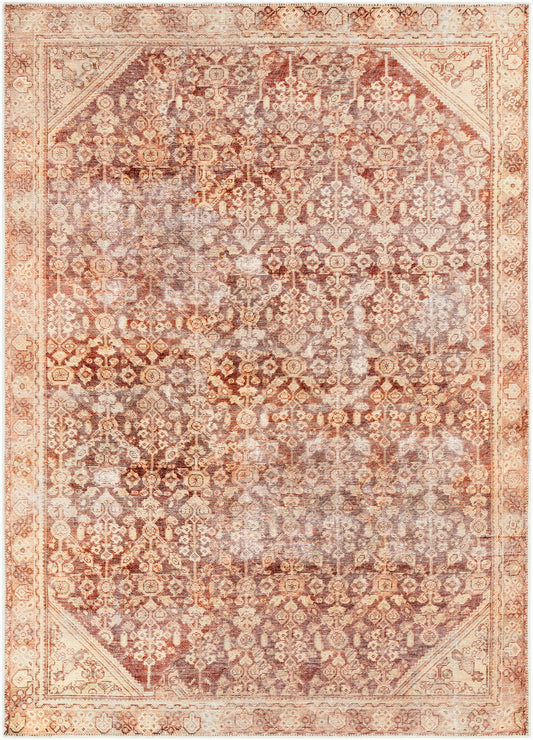 Amelie AML-2345 5' x 7' Machine Woven Washable Area Rug