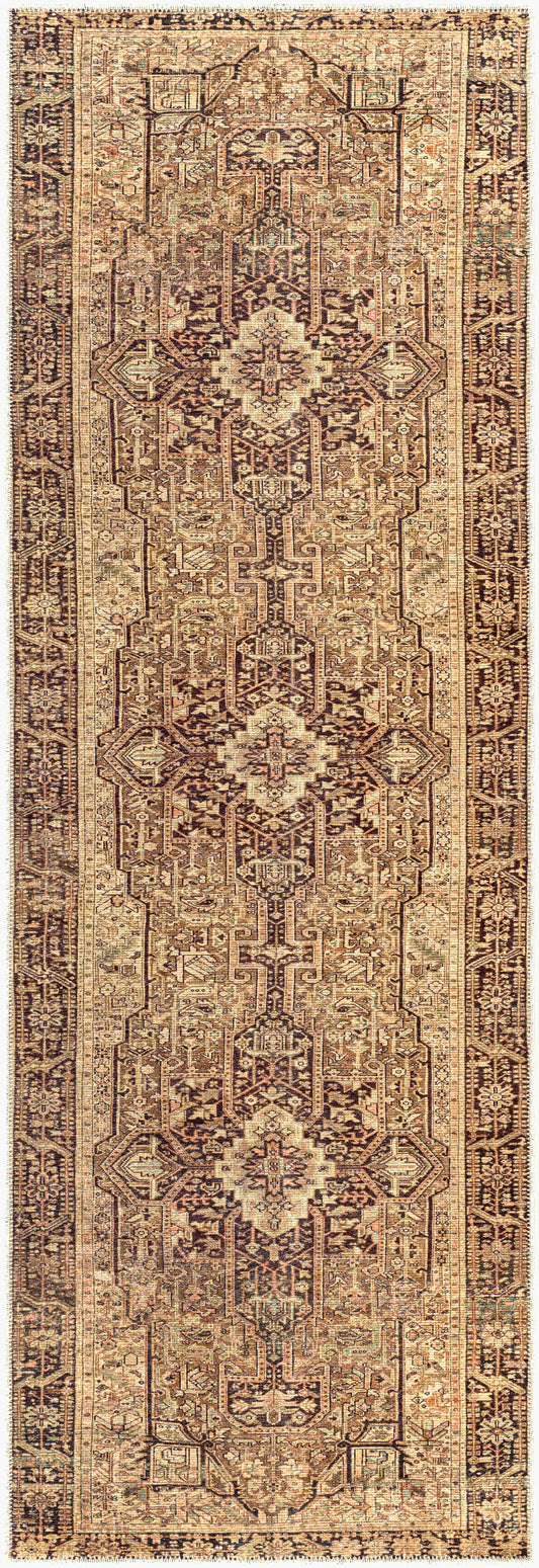 Alfombra de corredor lavable a máquina Amelie AML-2348 de 8 pies