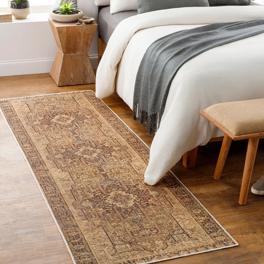 Alfombra de corredor lavable a máquina Amelie AML-2348 de 8 pies