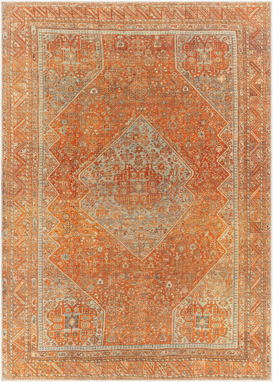Alfombra decorativa lavable a máquina Amelie AML-2351 de 2' x 3'