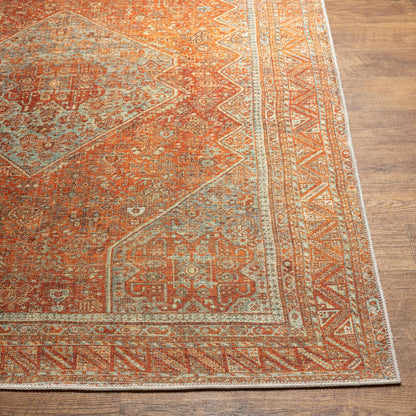 Amelie AML-2351 8ft Runner Machine Woven Washable Runner Rug