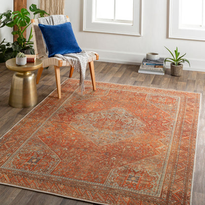 Alfombra decorativa lavable a máquina Amelie AML-2351 de 2' x 3'