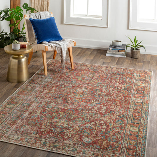 Amelie AML-2353 9' x 12' Machine Woven Washable Area Rug
