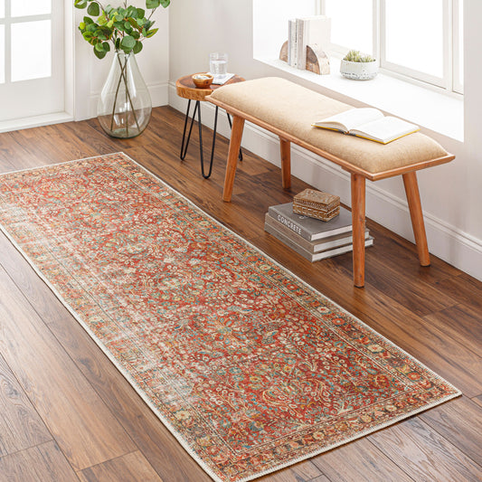 Alfombra de corredor lavable a máquina Amelie AML-2353 de 2,4 m
