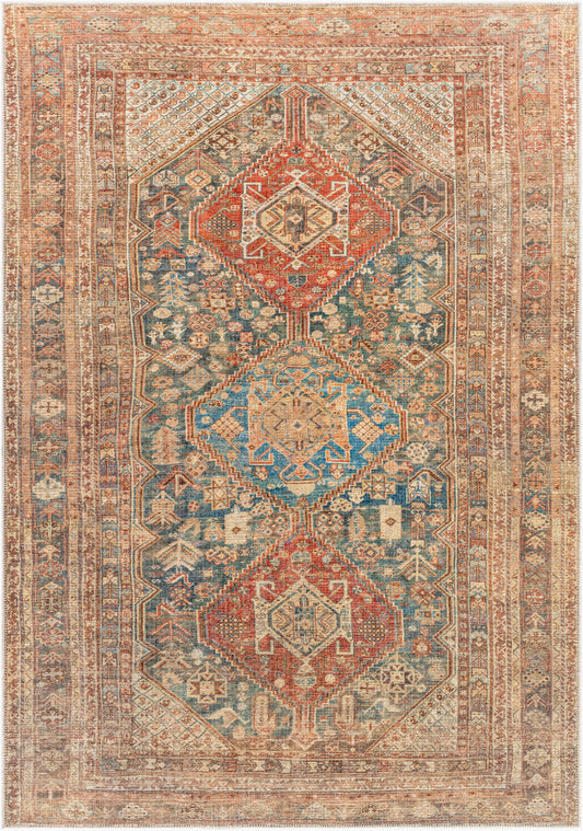 Amelie AML-2354 5' x 7' Machine Woven Washable Area Rug