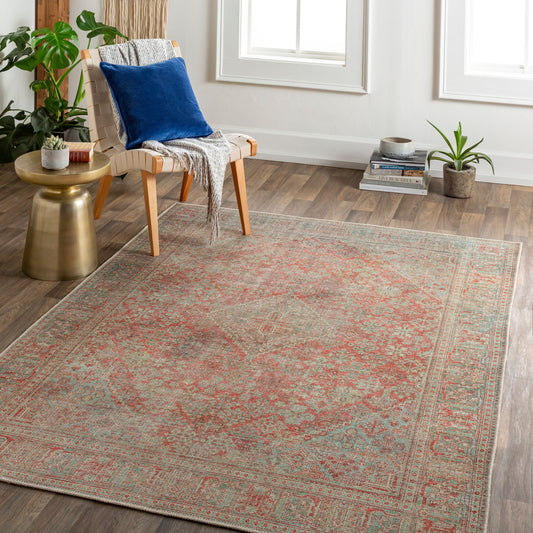Amelie AML-2355 9' x 12' Machine Woven Washable Area Rug