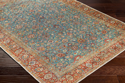 Amelie AML-2356 8ft Runner Machine Woven Washable Runner Rug