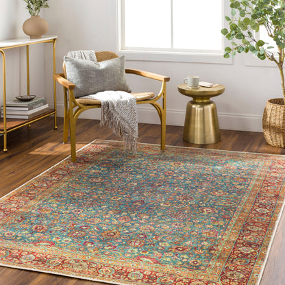 Alfombra decorativa lavable a máquina Amelie AML-2356 de 2' x 3'