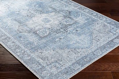 Amelie AML-2358 16ft Runner Machine Woven Washable Runner Rug