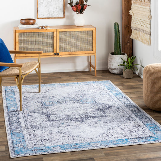 Amelie AML-2359 9' x 12' Machine Woven Washable Area Rug