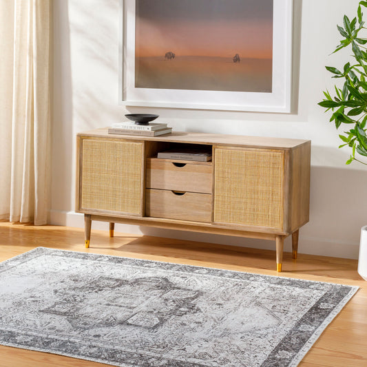 Amelie AML-2361 9' x 12' Machine Woven Washable Area Rug