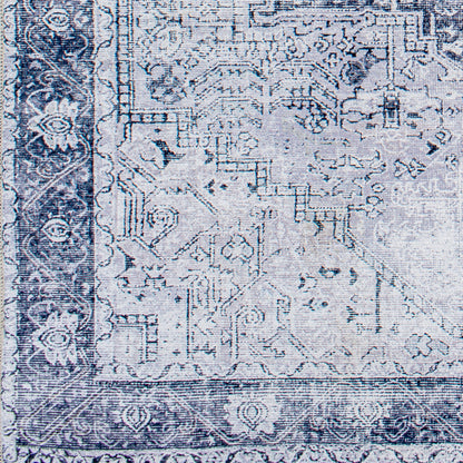 Amelie AML-2361 16ft Runner Machine Woven Washable Runner Rug