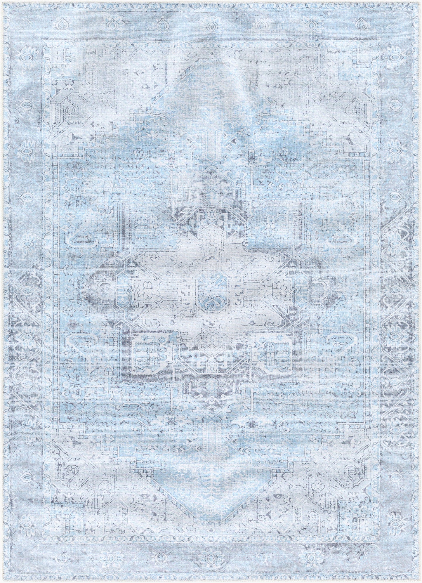 Amelie AML-2362 6' x 9' Machine Woven Washable Area Rug
