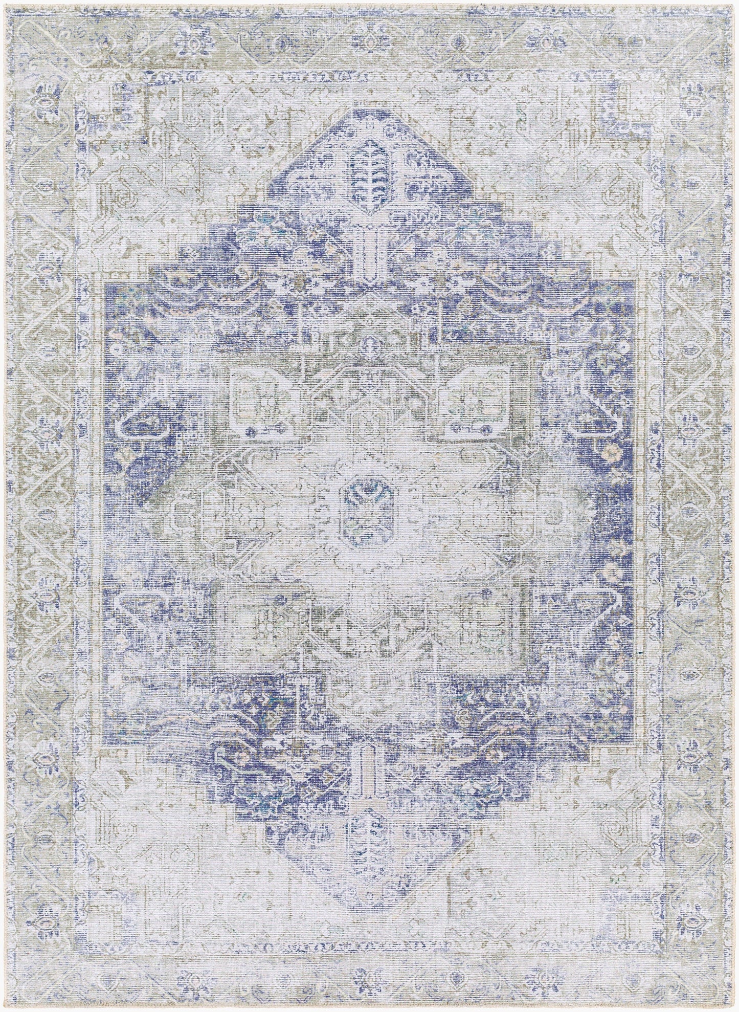 Amelie AML-2363 5' x 7' Machine Woven Washable Area Rug