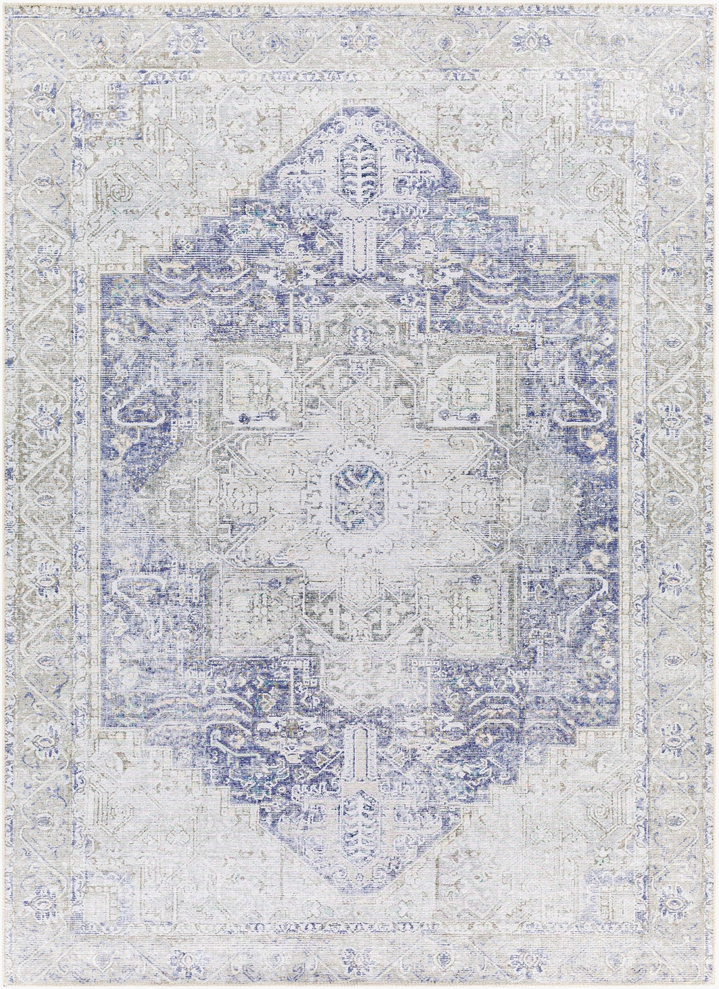 Amelie AML-2363 6' x 9' Machine Woven Washable Area Rug