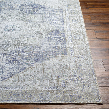 Amelie AML-2363 5' x 7' Machine Woven Washable Area Rug
