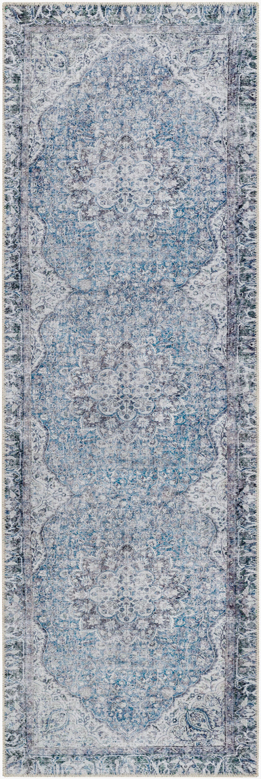 Alfombra de corredor lavable a máquina Amelie AML-2364 de 2,4 m