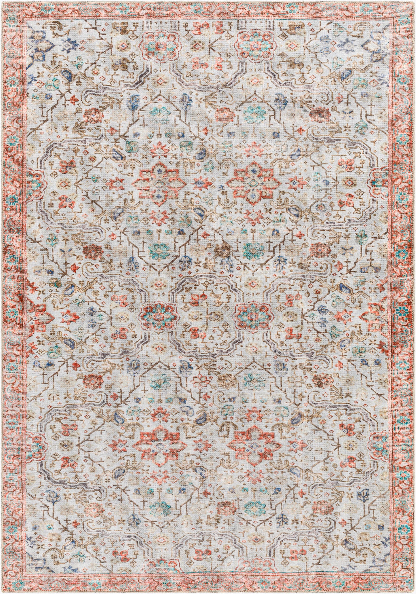 Amelie AML-2365 9' x 12' Machine Woven Washable Area Rug