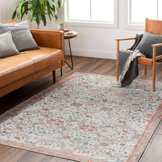 Amelie AML-2365 9' x 12' Machine Woven Washable Area Rug