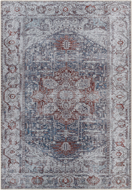 Amelie AML-2366 2' x 3' Machine Woven Washable Accent Rug