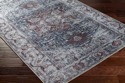 Amelie AML-2366 2' x 3' Machine Woven Washable Accent Rug