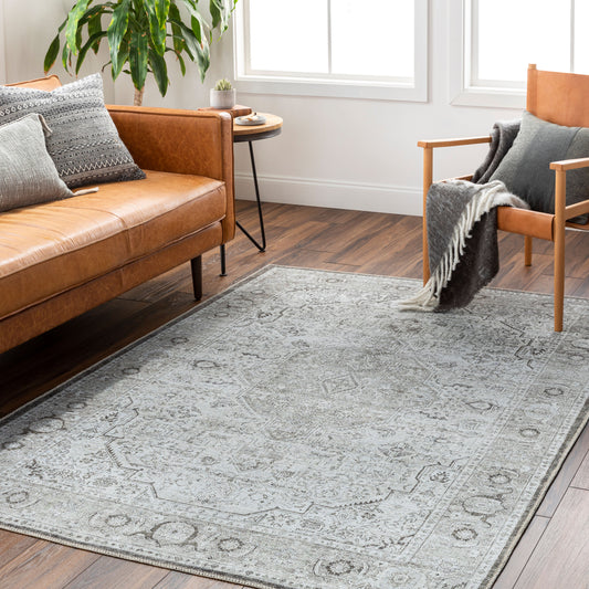 Alfombra de corredor lavable a máquina Amelie AML-2368 de 8 pies
