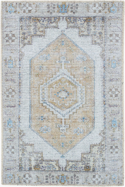 Alfombra decorativa lavable a máquina Amelie AML-2369 de 2' x 3'