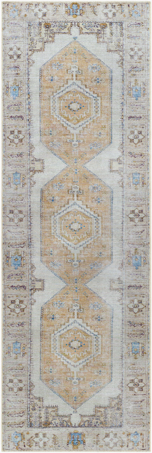 Alfombra de corredor lavable a máquina Amelie AML-2369 de 8 pies