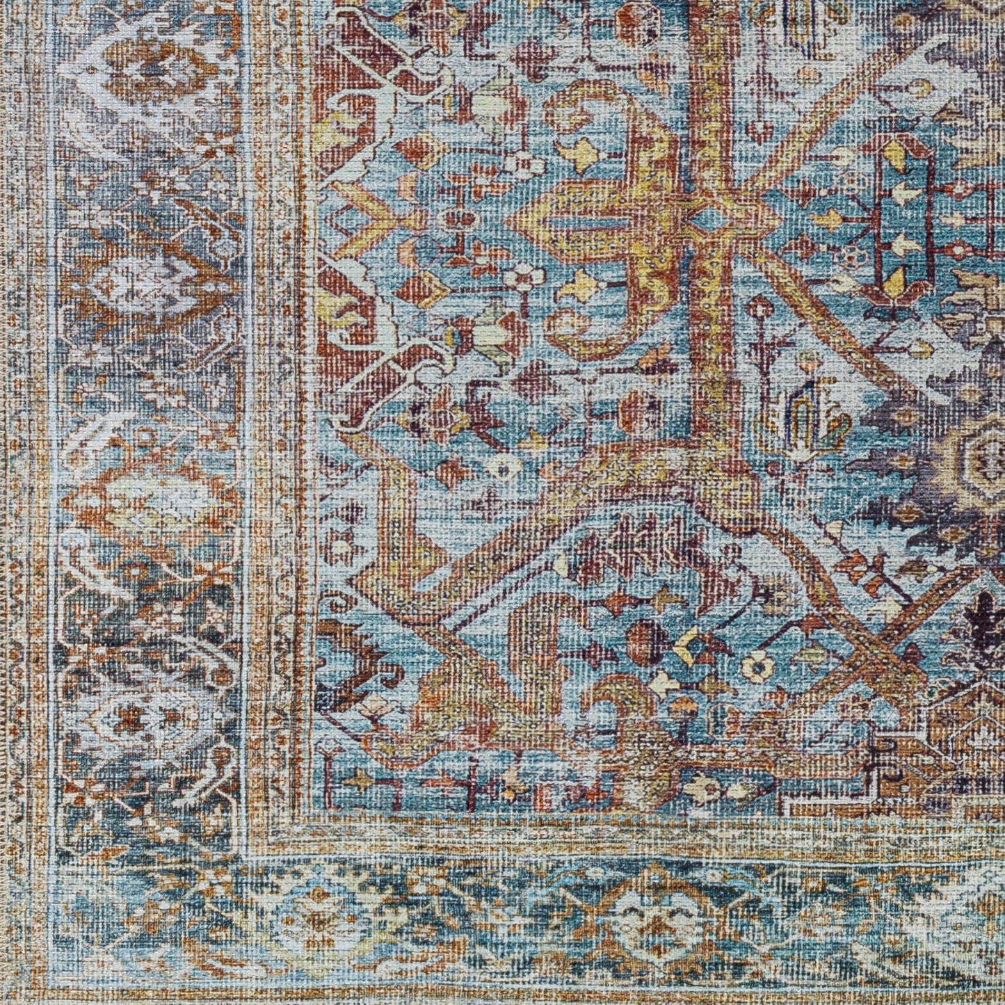 Amelie AML-2370 9' x 12' Machine Woven Washable Area Rug
