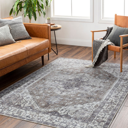 Amelie AML-2371 9' x 12' Machine Woven Washable Area Rug