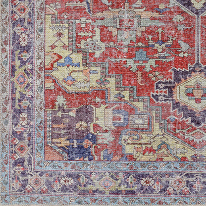 Amelie AML-2372 5' x 7' Machine Woven Washable Area Rug
