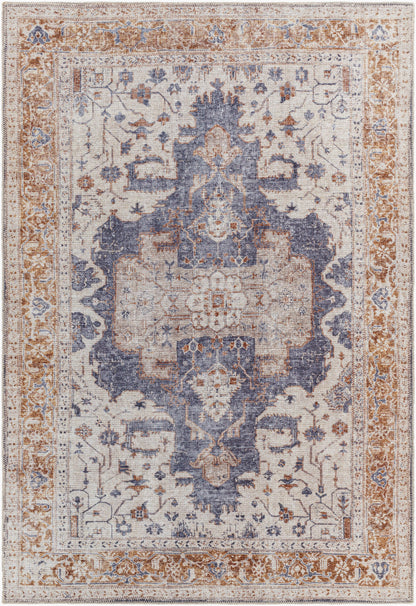 Amelie AML-2374 6' x 9' Machine Woven Washable Area Rug