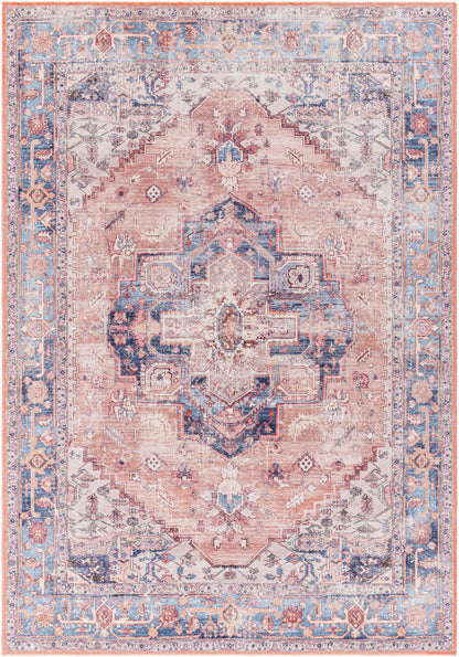 Amelie AML-2376 5' x 7' Machine Woven Washable Area Rug